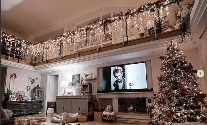 Σίσσυ Χρηστίδου: Παραμυθένιο το σπίτι της για τα Χριστούγεννα