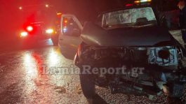 Σοβαρό τροχαίο στη Λαμία