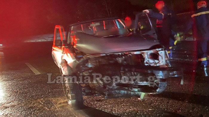 Σοβαρό τροχαίο στη Λαμία 