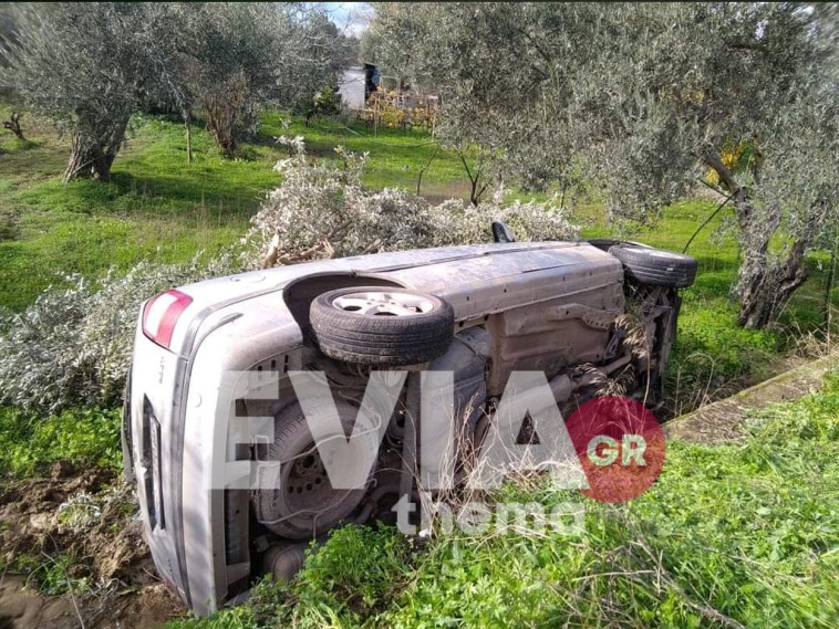 Τροχαίο στην Χαλκίδα – Έπεσε σε ελιά και… εξαφανίστηκε