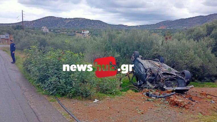 Λασίθι: Σοκάρουν οι εικόνες από το τροχαίο δυστύχημα με θύμα έναν 29χρονο – ΦΩΤΟ