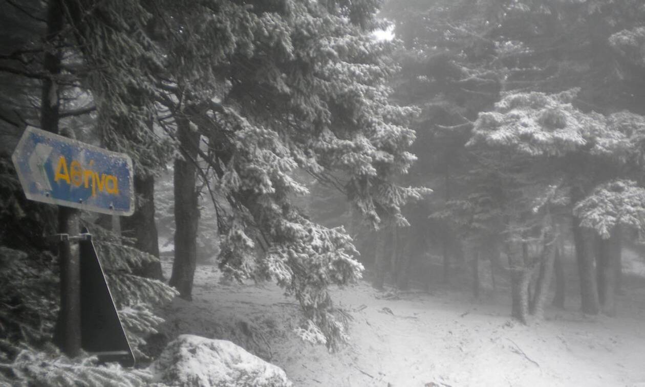 Πού έχει διακοπεί η κυκλοφορία λόγω χιονόπτωσης – Live η πορεία της κακοκαιρίας “Κάρμελ”
