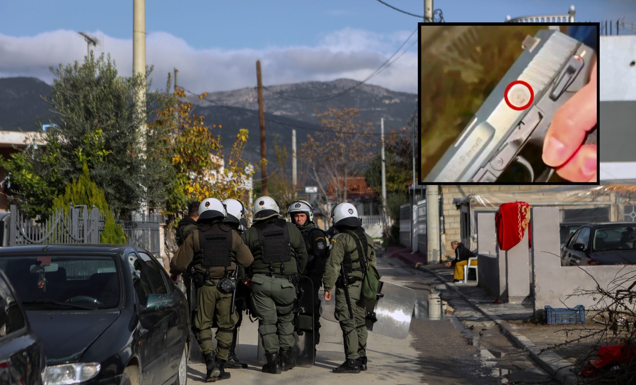 Ζεφύρι ΕΛΑΣ όπλο