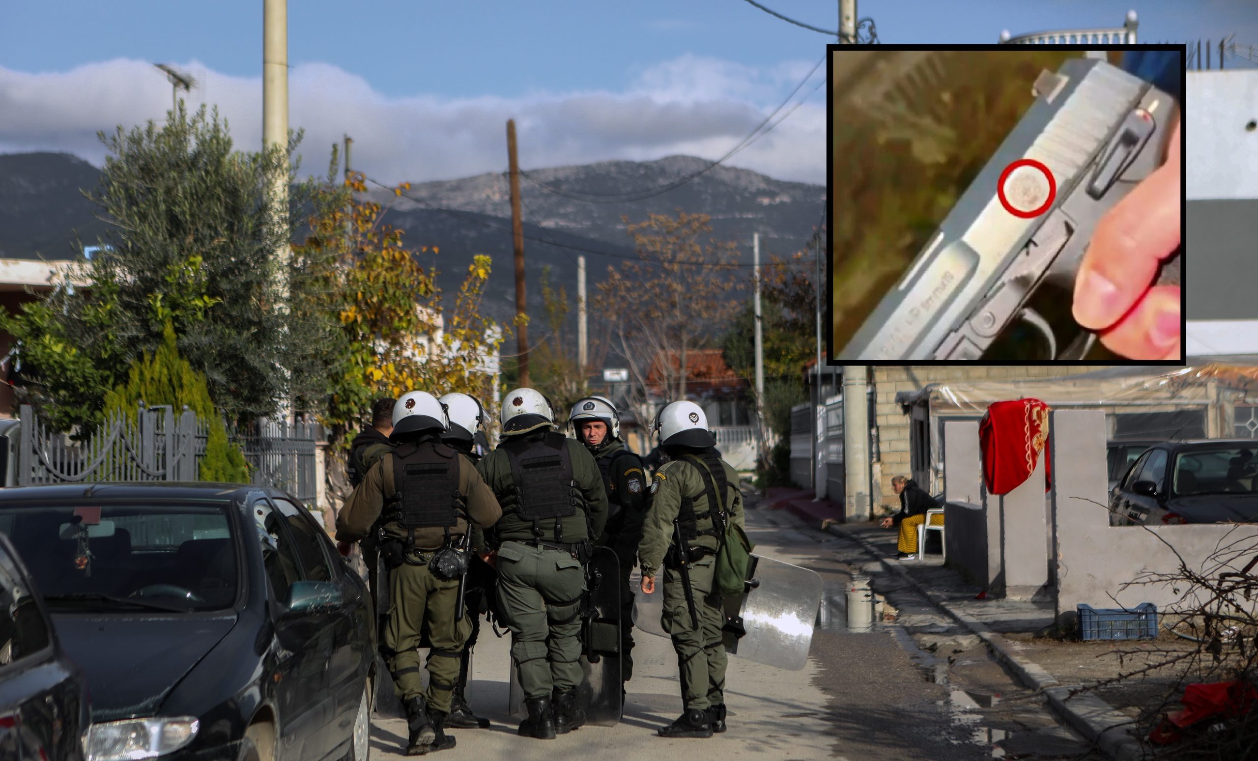 Ζεφύρι ΕΛΑΣ όπλο