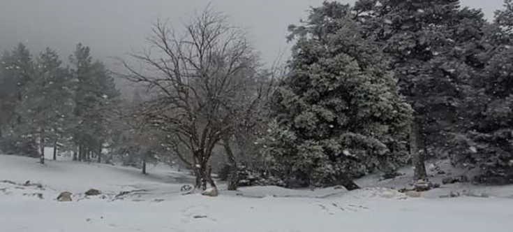 χιόνια Πάρνηθα