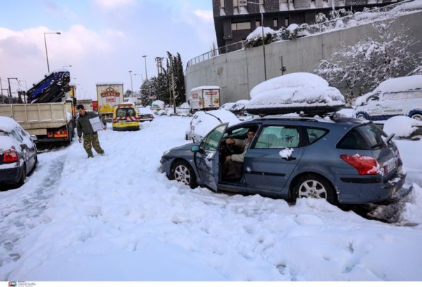 Αττική Οδός - κακοκαιρία
