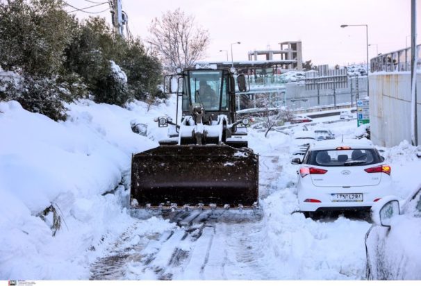 Αττική Οδός - κακοκαιρία