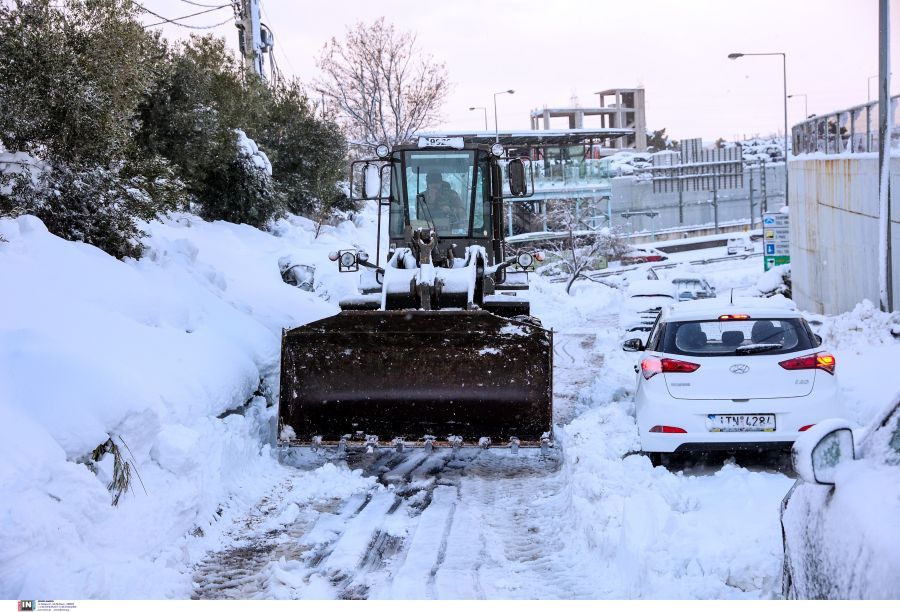 Αττική Οδός - κακοκαιρία