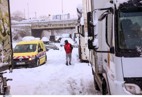 Αττική Οδός - κακοκαιρία