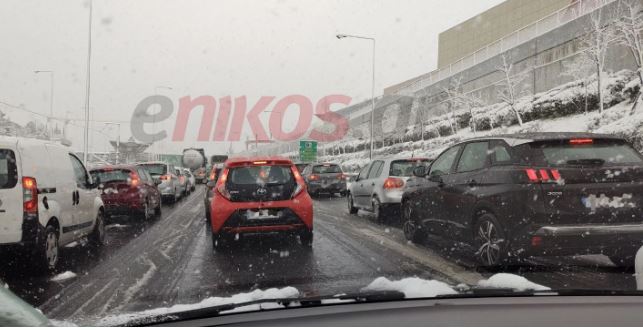 Κακοκαιρία Ελπίς- Αττική Οδός