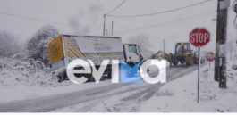 Κακοκαιρία Ελπίς - φορτηγό