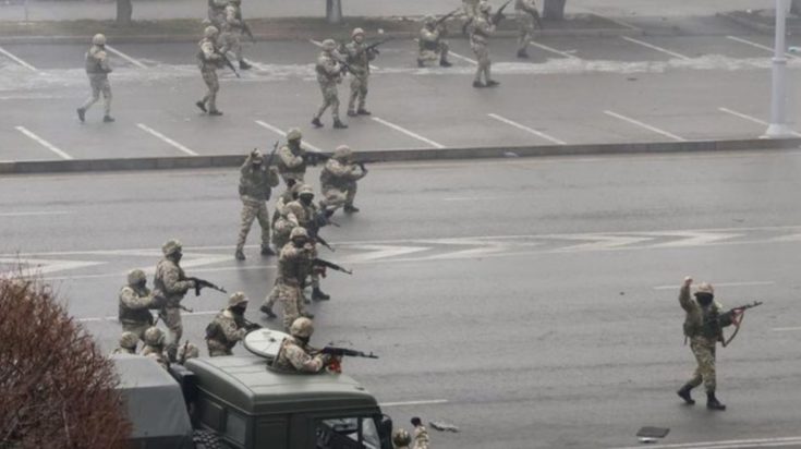 Καζακστάν-Πυροβολισμοί