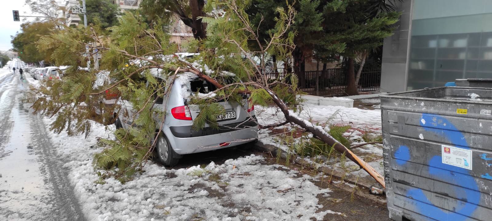 Νέα Σμύρνη - κακοκαιρία