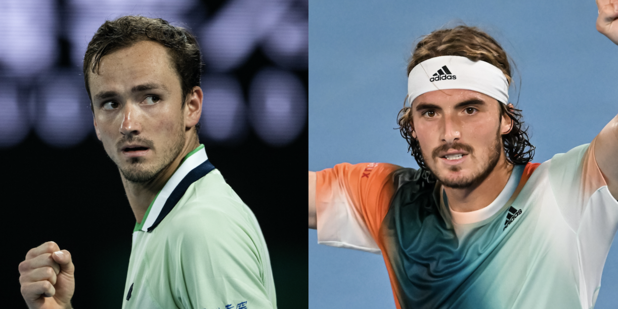 Australian Open: Πρόστιμο 12.000 δολαρίων στον Μεντβέντεφ και 5.000 στον Τσιτσιπά
