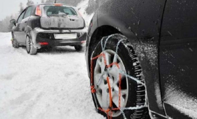 Κακοκαιρία Χιόνια Αλυσίδες