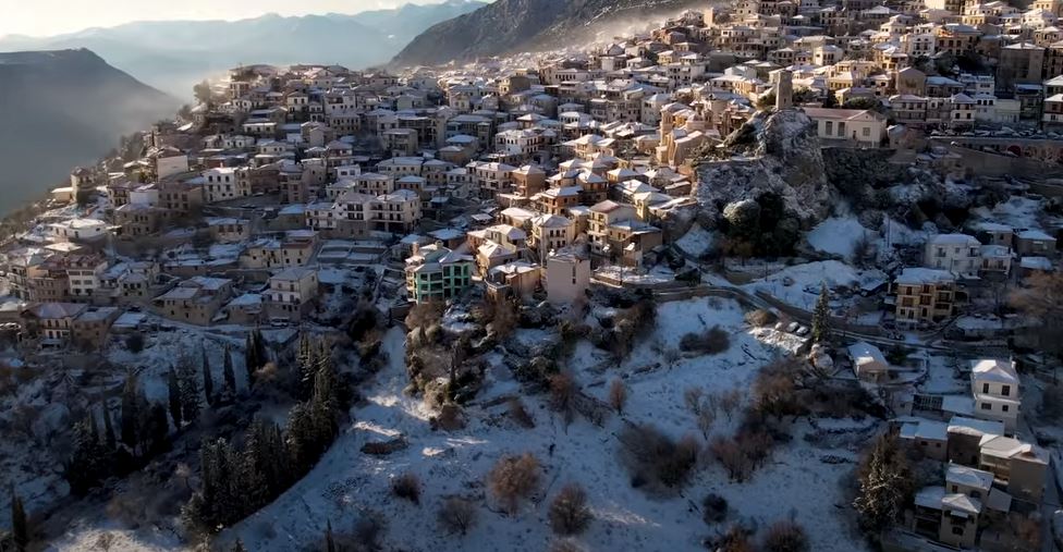 Αράχωβα χιόνια