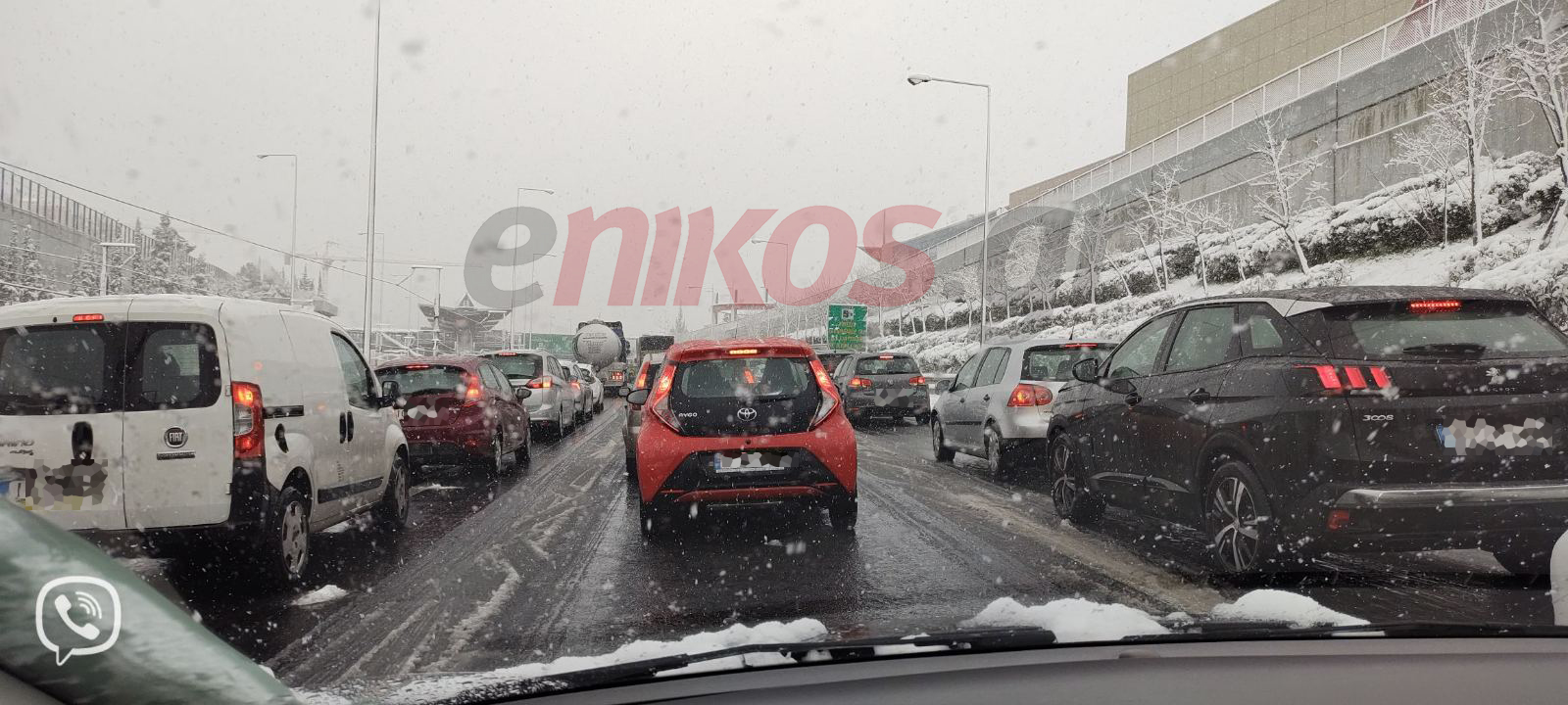 Η Αττική Οδός σε “έμφραγμα” – Εγκλωβισμένοι για ώρες οι οδηγοί – ΦΩΤΟ αναγνωστών