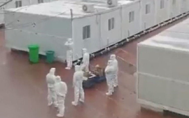 Κίνα στρατόπεδα καραντίνας