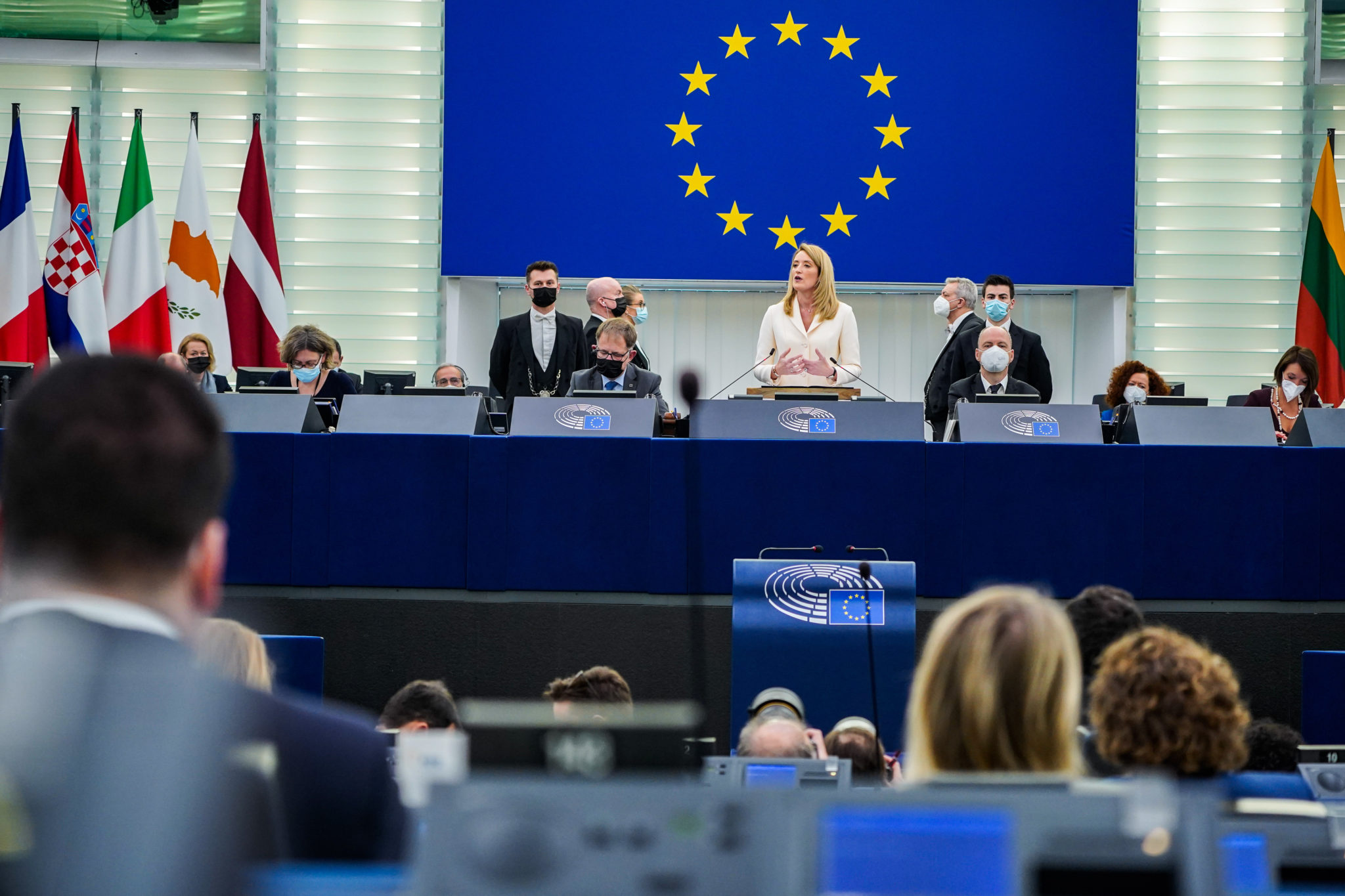 Ευρωπαϊκό Κοινοβούλιο - Ρομπέρτα Μετσόλα