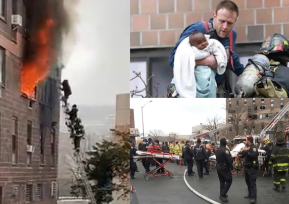 φωτιά Νέα Υόρκη Μπρονξ