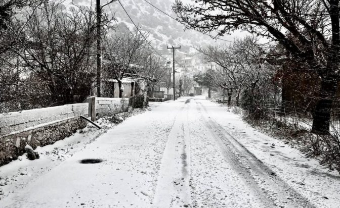 Κακοκαιρία Ελπίς - Κρήτη