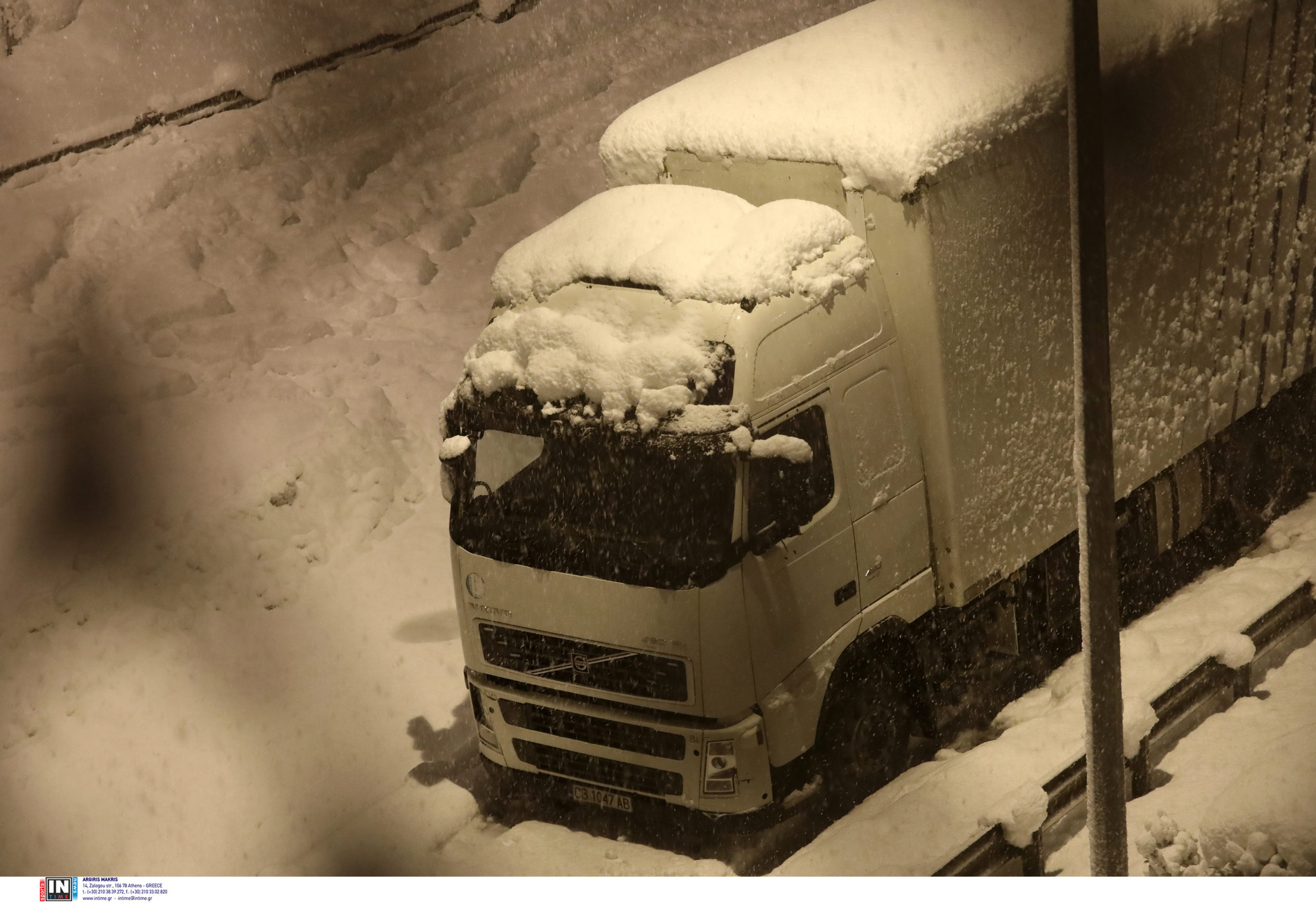 κακοκαιρία Αττική οδός