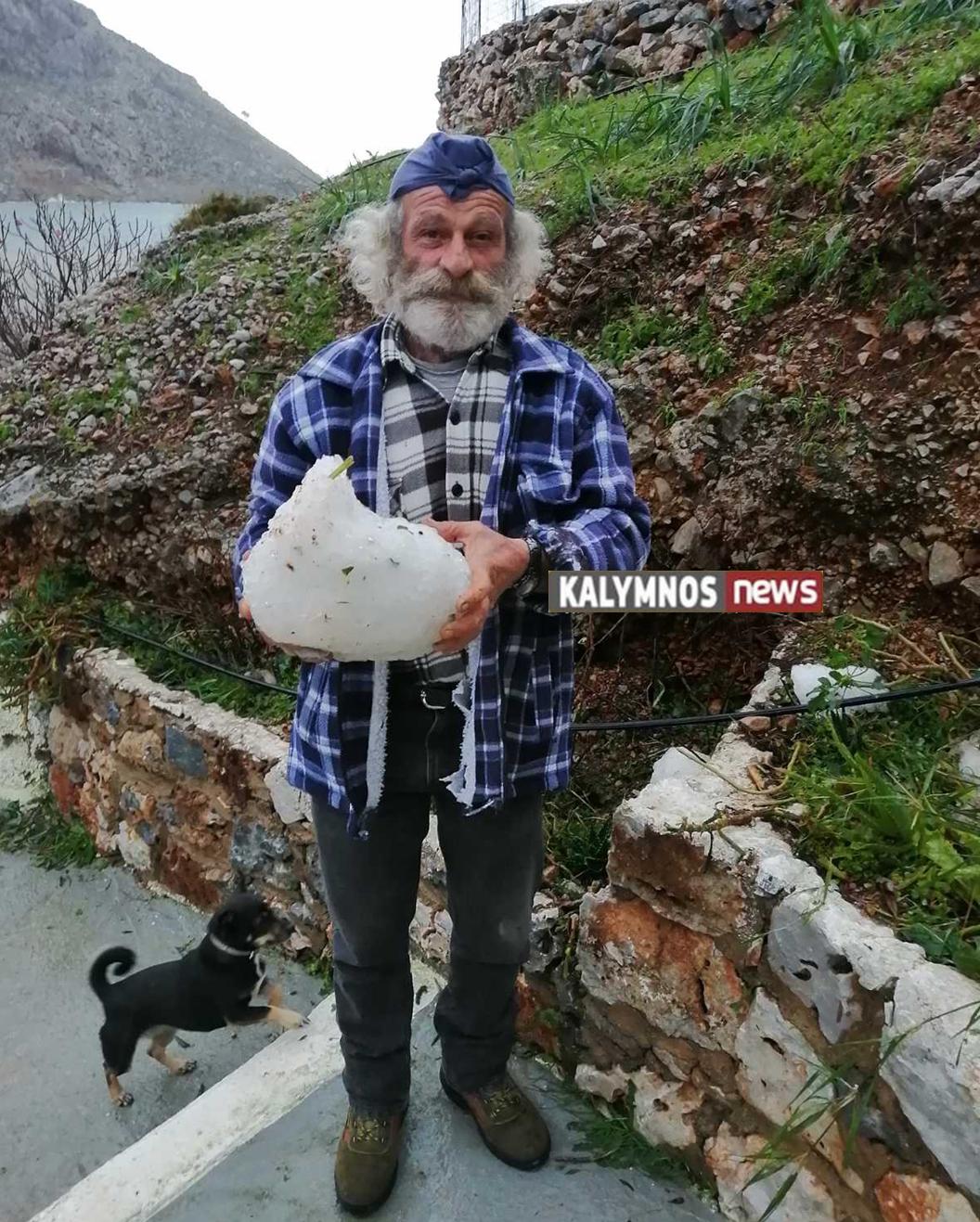 Κάλυμνος ζημιές κακοκαιρία