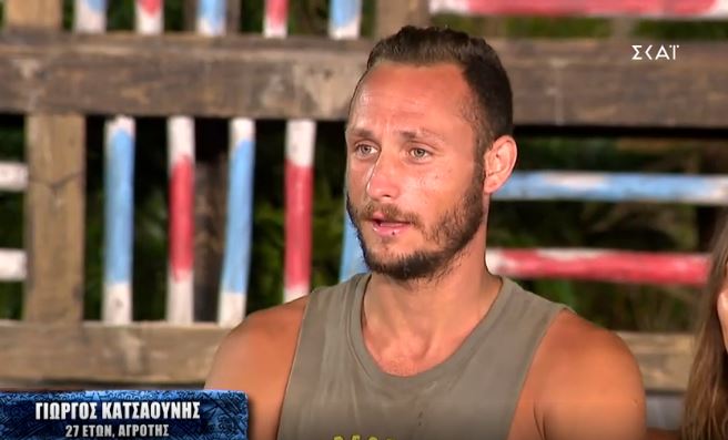 Survivor: Έγινε έξαλλος με την Μυριέλλα Κουρεντή – “Ο Γιώργος Κατσαούνης δεν τα σηκώνει τα δίπορτα”