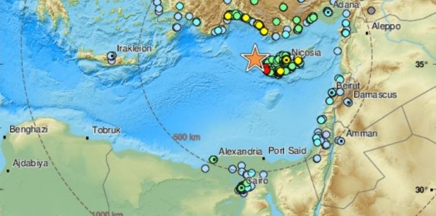 Ισχυρός σεισμός στην Κύπρο: Οι δύο μεγάλοι σεισμοί του 1996 και του 1953