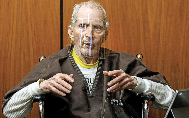 ΗΠΑ: Πέθανε ο καταδικασμένος σε ισόβια μεγιστάνας των ακινήτων Ρόμπερτ Ντερστ