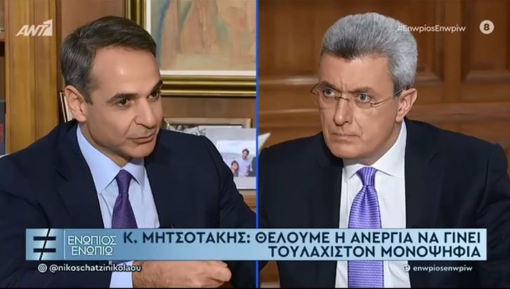 Μητσοτάκης Ανεργία