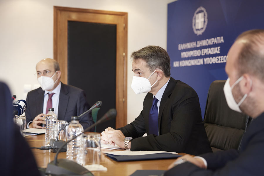 Μητσοτάκης-ΟΑΕΔ