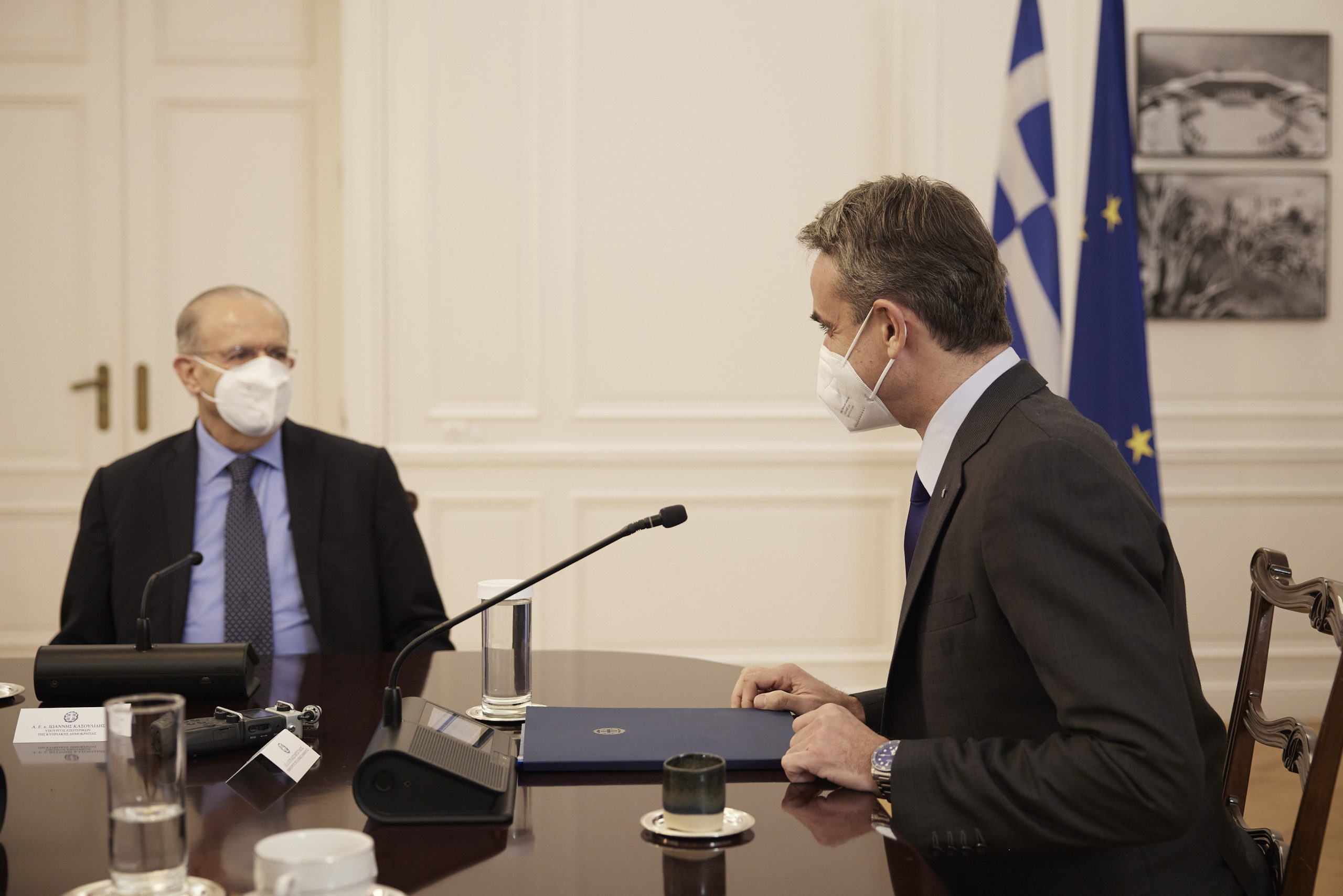 Κυριάκος Μητσοτάκης Ιωάννης Κασουλίδης