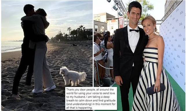 Η σύζυγος του Τζόκοβιτς “έσπασε” τη σιωπή της