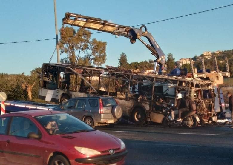 λεωφορείο - Νίκος Παππάς - φωτιά