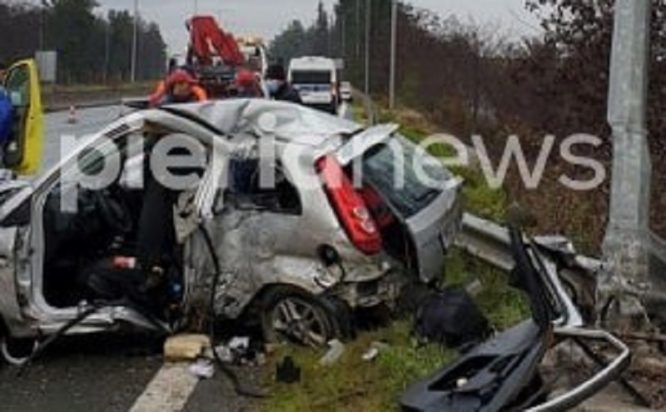 Πιερία τροχαίο