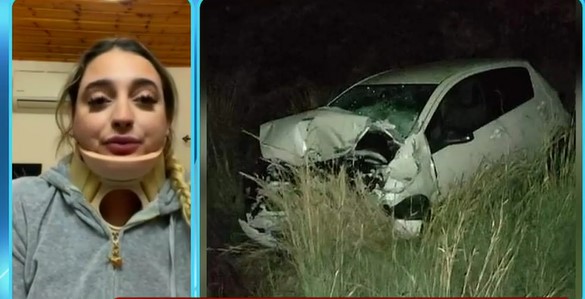 Σοβαρό τροχαίο για τη Ραφαέλα Γεωργίου – «Ο Άγιος Ιωάννης μου έσωσε τη ζωή» – ΒΙΝΤΕΟ