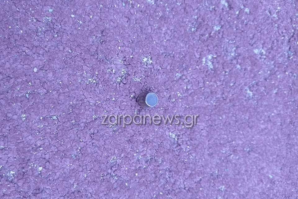 Αδέσποτη σφαίρα καρφώθηκε στο ταρτάν του Εθνικού Σταδίου Χανίων