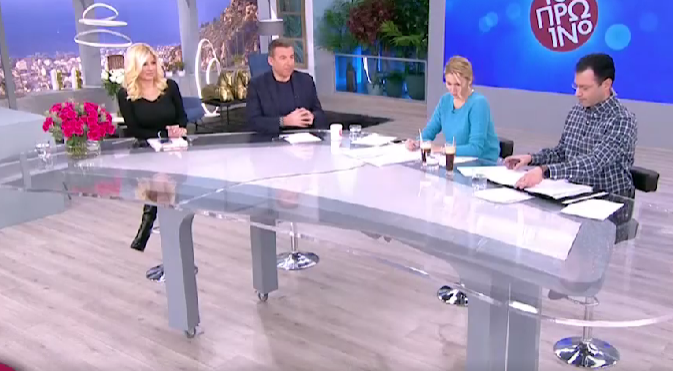 Γιώργος Λιάγκας – Φαίη Σκορδά: Νέος καβγάς στον αέρα – “Δεν θα μου απαγορεύσεις να λέω τη γνώμη μου”