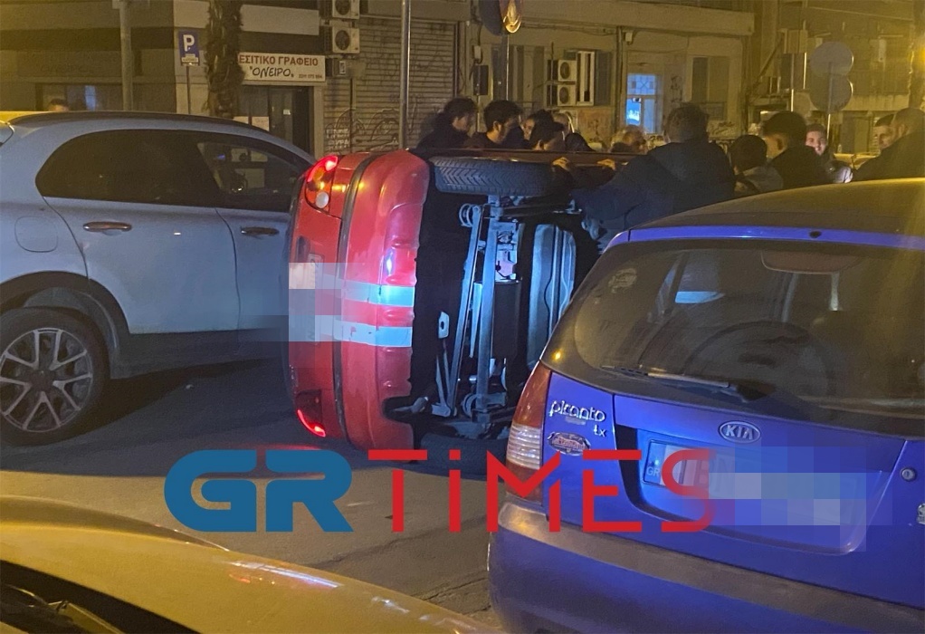 Θεσσαλονίκη: IX τούμπαρε στο κέντρο της πόλης