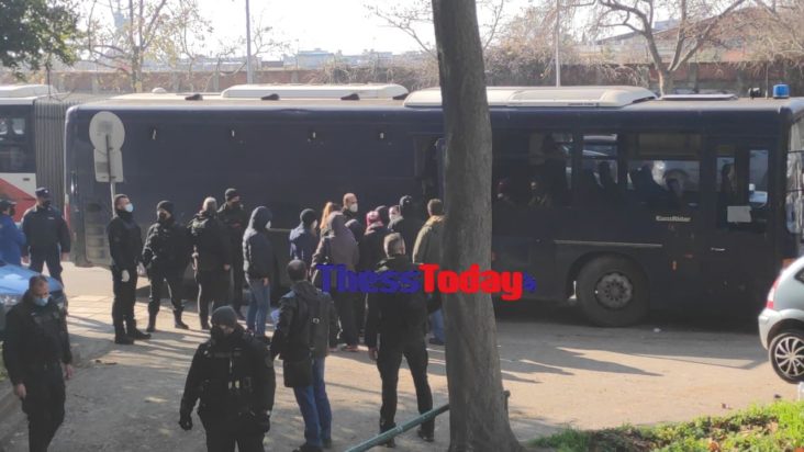 Θεσσαλονίκη συλληφθέντες επεισόδια