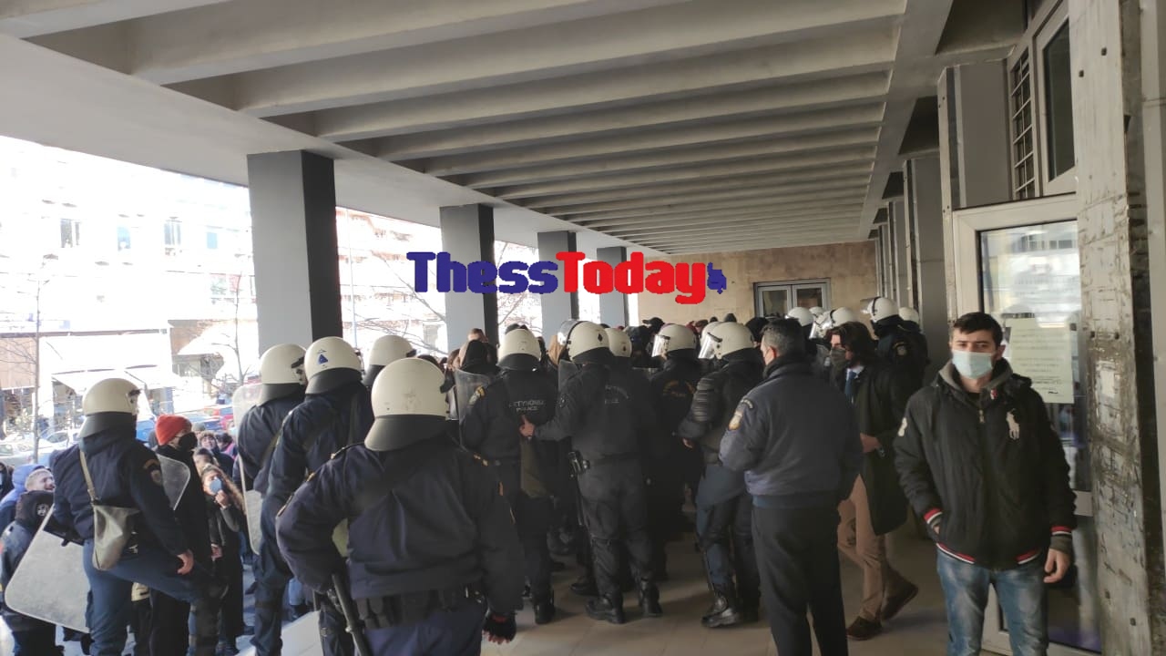 Θεσσαλονίκη συλληφθέντες επεισόδια 