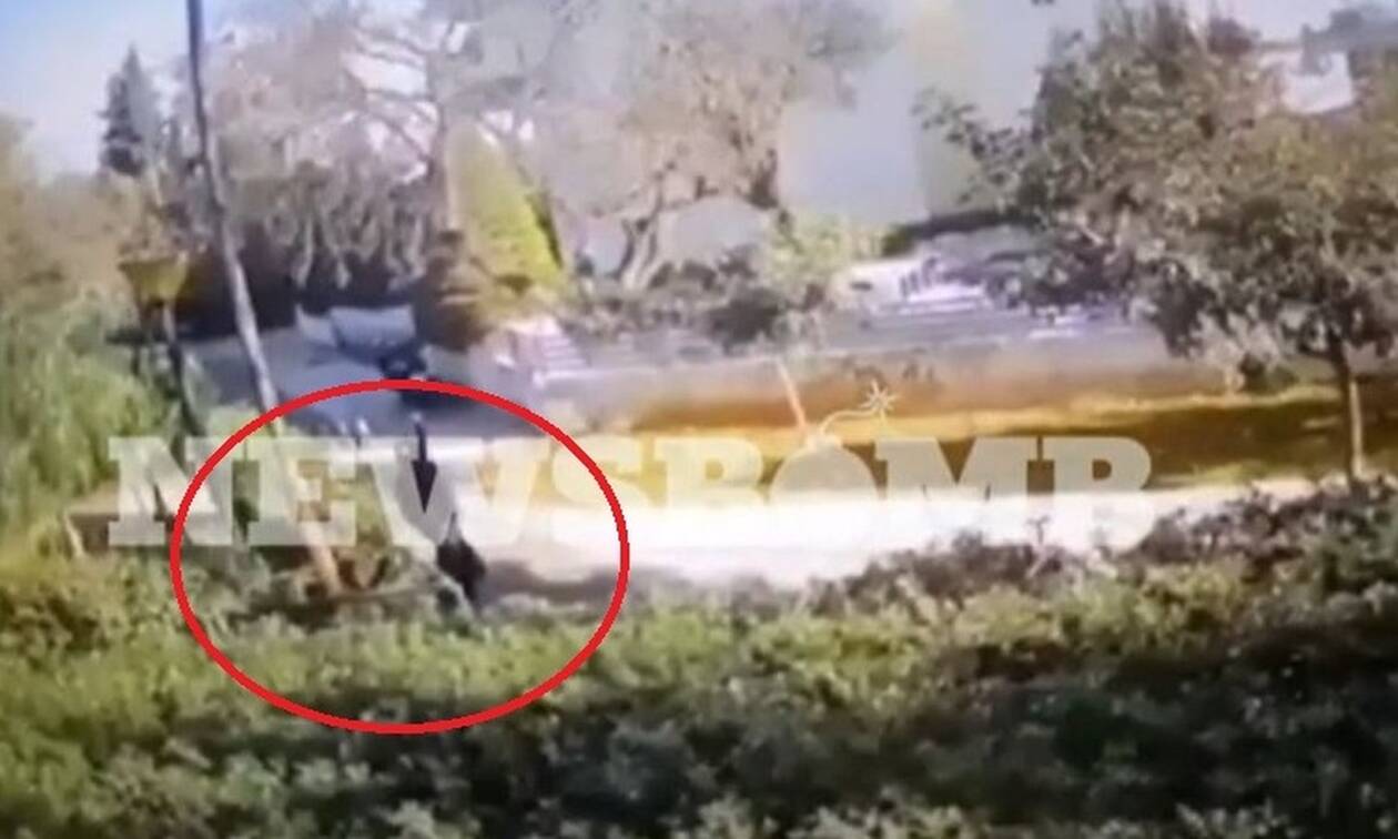 ΒΙΝΤΕΟ ντοκουμέντο από την εγκατάλειψη του βρέφους στο Χαλάνδρι