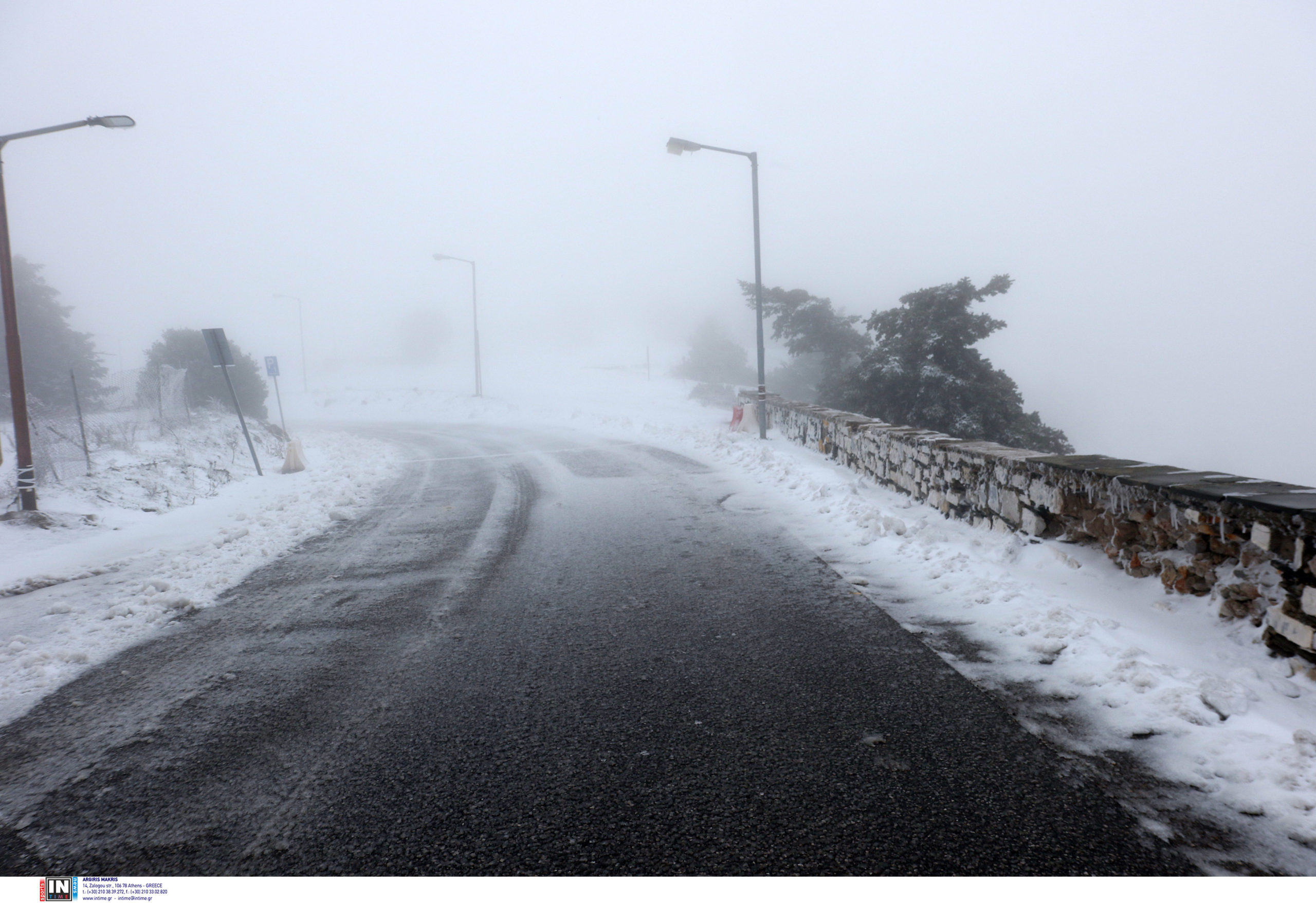 Χιόνια Πάρνηθα