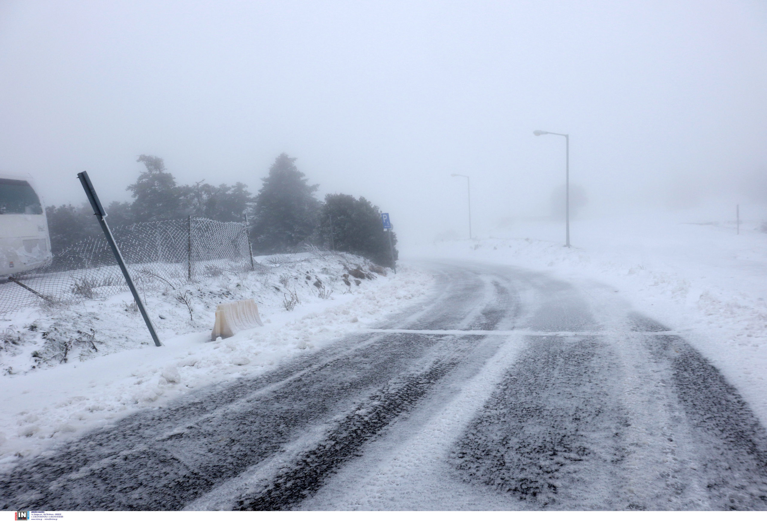 Χιόνια Πάρνηθα
