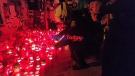 Λουλούδια-Θεσσαλονίκη-Αστυνομικοί