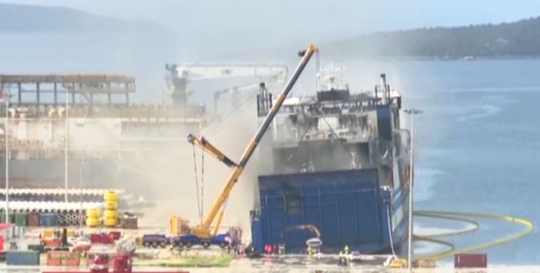 Euroferry Olympia- φωτιά