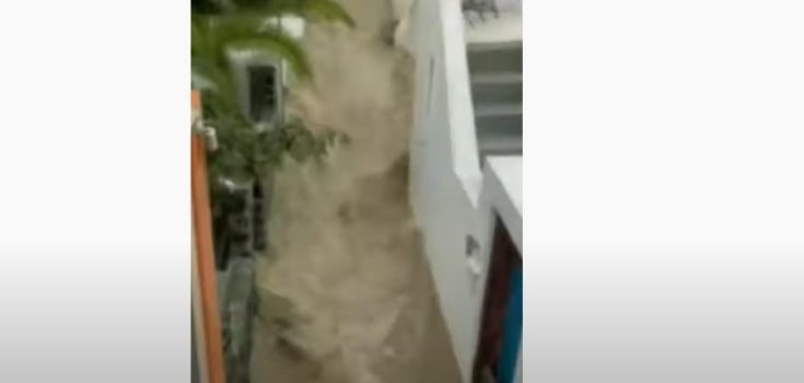 Σαντορίνη- κακοκαιρία