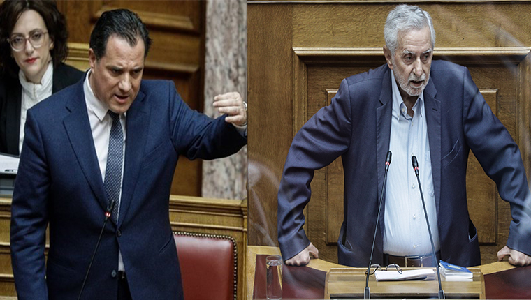 Κόντρα στη Βουλή ανάμεσα σε Γεωργιάδη και Δρίτσα – Ο υπουργός Ανάπτυξης έδωσε τη σελίδα που “έλειπε” για Novartis