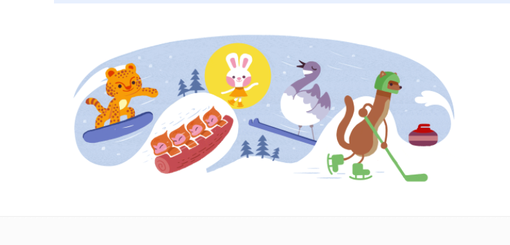 Google doodle: Αφιερωμένο στους Χειμερινούς Ολυμπιακούς Αγώνες